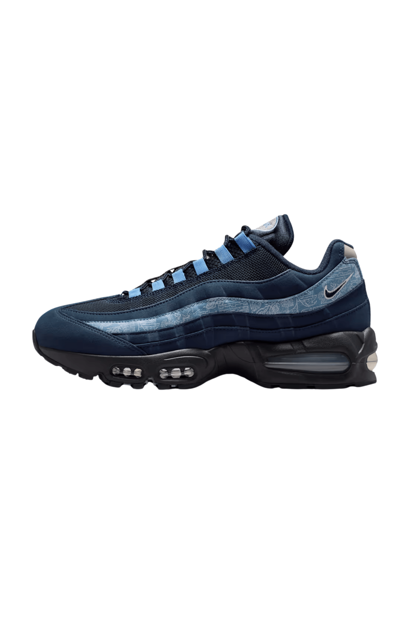 Tênis Nike Air Max 95 "Big Bubble" Work Blue Azul/Azul IU2254-900 - NewSkull