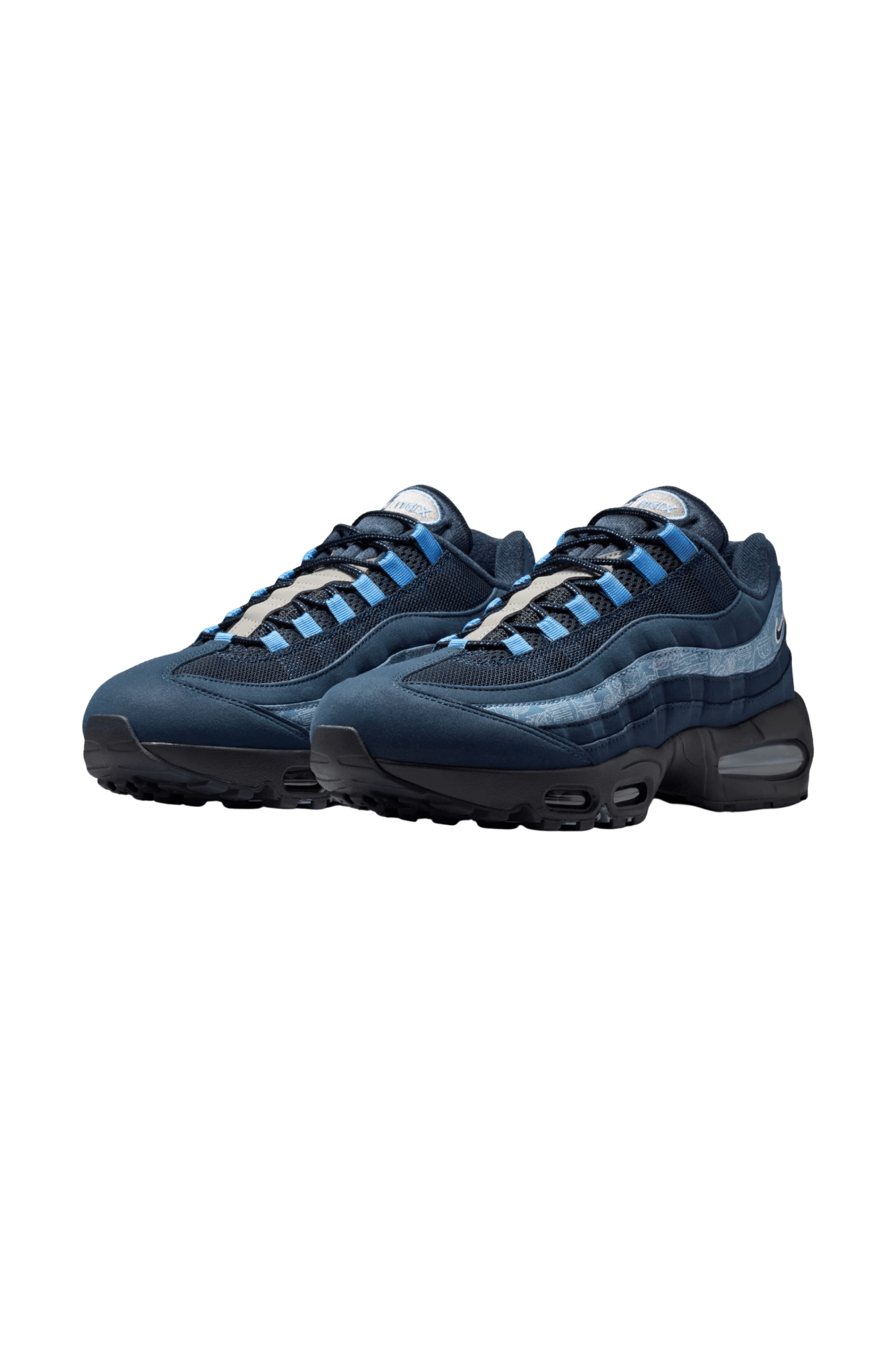 Tênis Nike Air Max 95 "Big Bubble" Work Blue Azul/Azul IU2254-900 - NewSkull