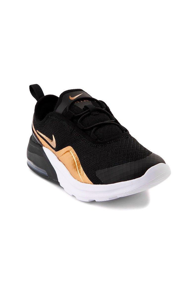 Tênis NIKE Air Max Motion 2 Feminino Preto/Dourado - NewSkull