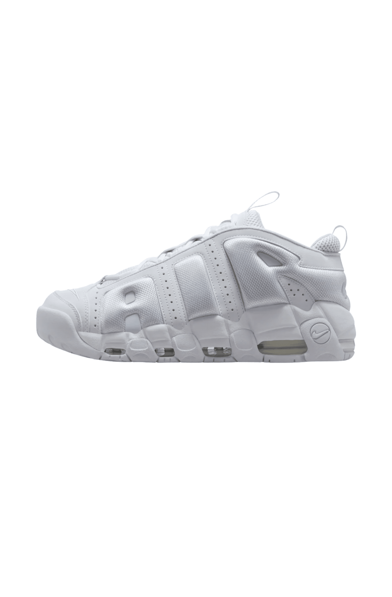 Tênis Nike Air More Uptempo Low Triple White Branco FZ3055 - 100 - NewSkull