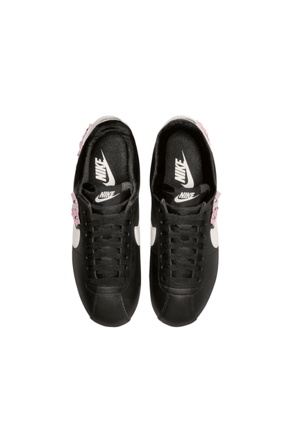 Tênis Nike Cortez Leather Florette Preto/Branco IV5675-001 - NewSkull