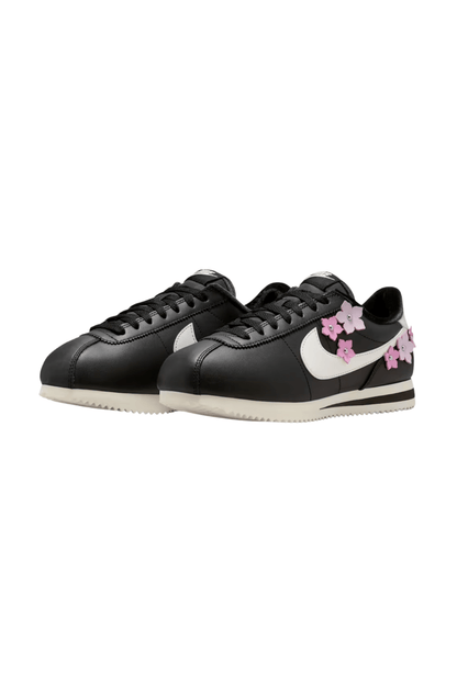Tênis Nike Cortez Leather Florette Preto/Branco IV5675-001 - NewSkull