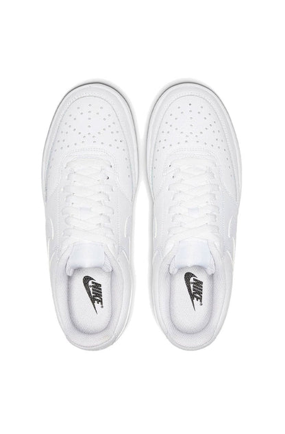 Tênis NIKE Court Vision Low Branco/Branco - NewSkull