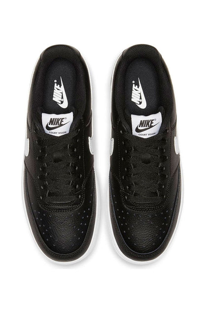 Tênis NIKE Court Vision Low Feminino Preto/Branco - NewSkull