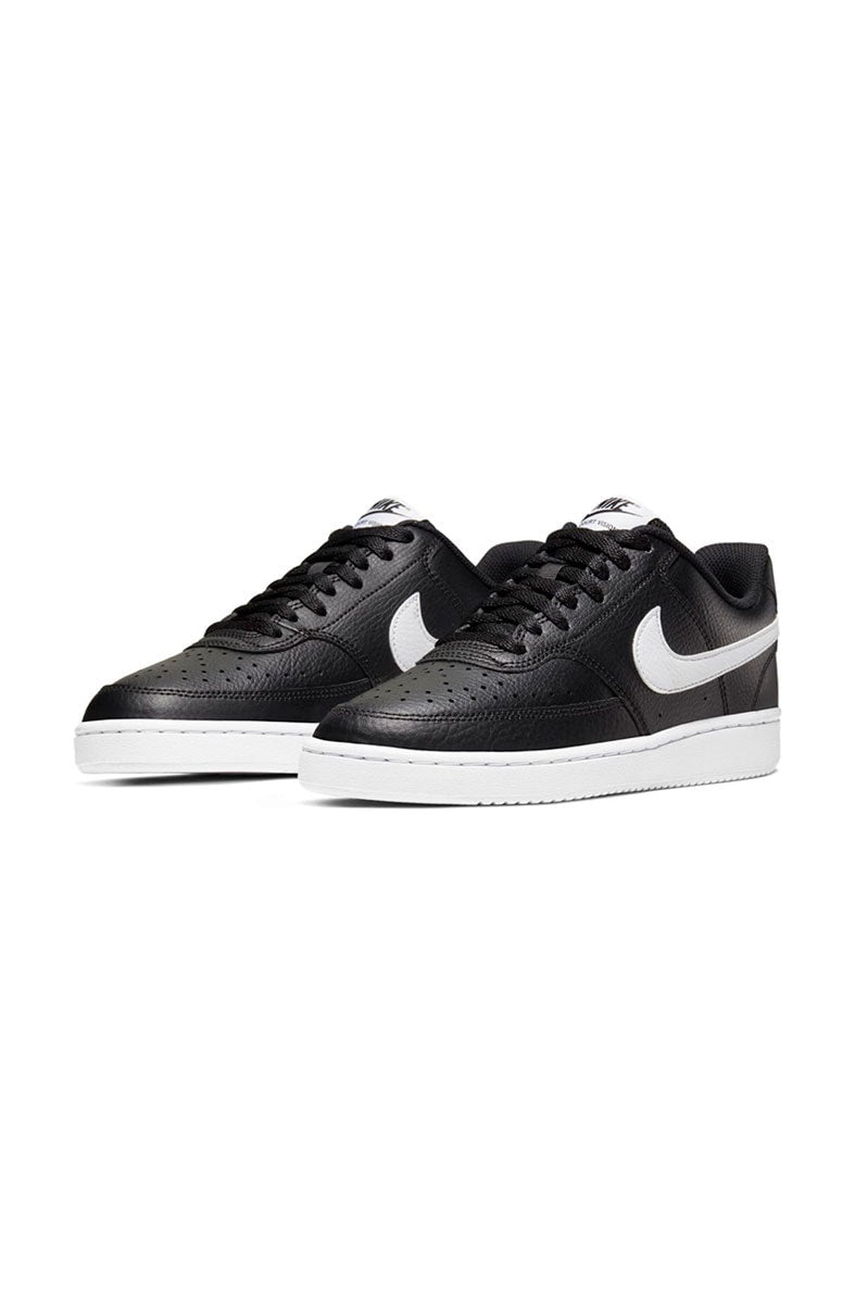 Tênis NIKE Court Vision Low Feminino Preto/Branco - NewSkull