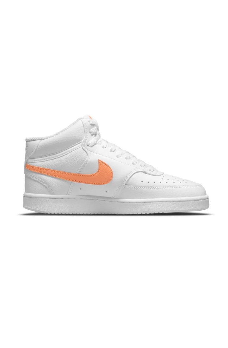Tênis Nike Court Vision Mid Feminino Branco/Bege - NewSkull