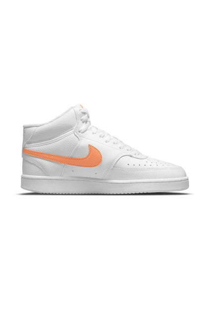 Tênis Nike Court Vision Mid Feminino Branco/Bege - NewSkull