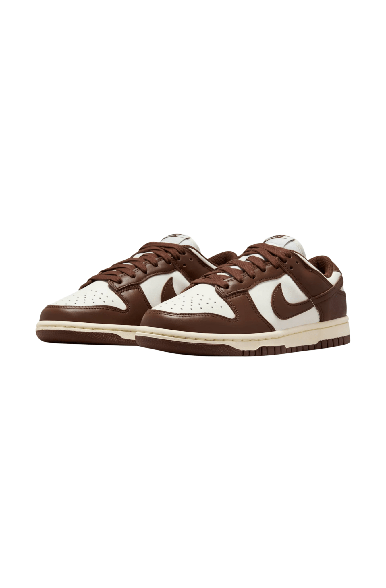 Tênis Nike Dunk Low Feminino Cacao Wow Branco/Marrom DD1503 - 124 - NewSkull