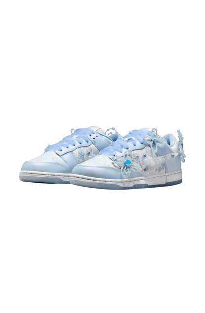 Tênis Nike Dunk Low Feminino Susan Fang Azul/Branco HV8575 - 100 - NewSkull