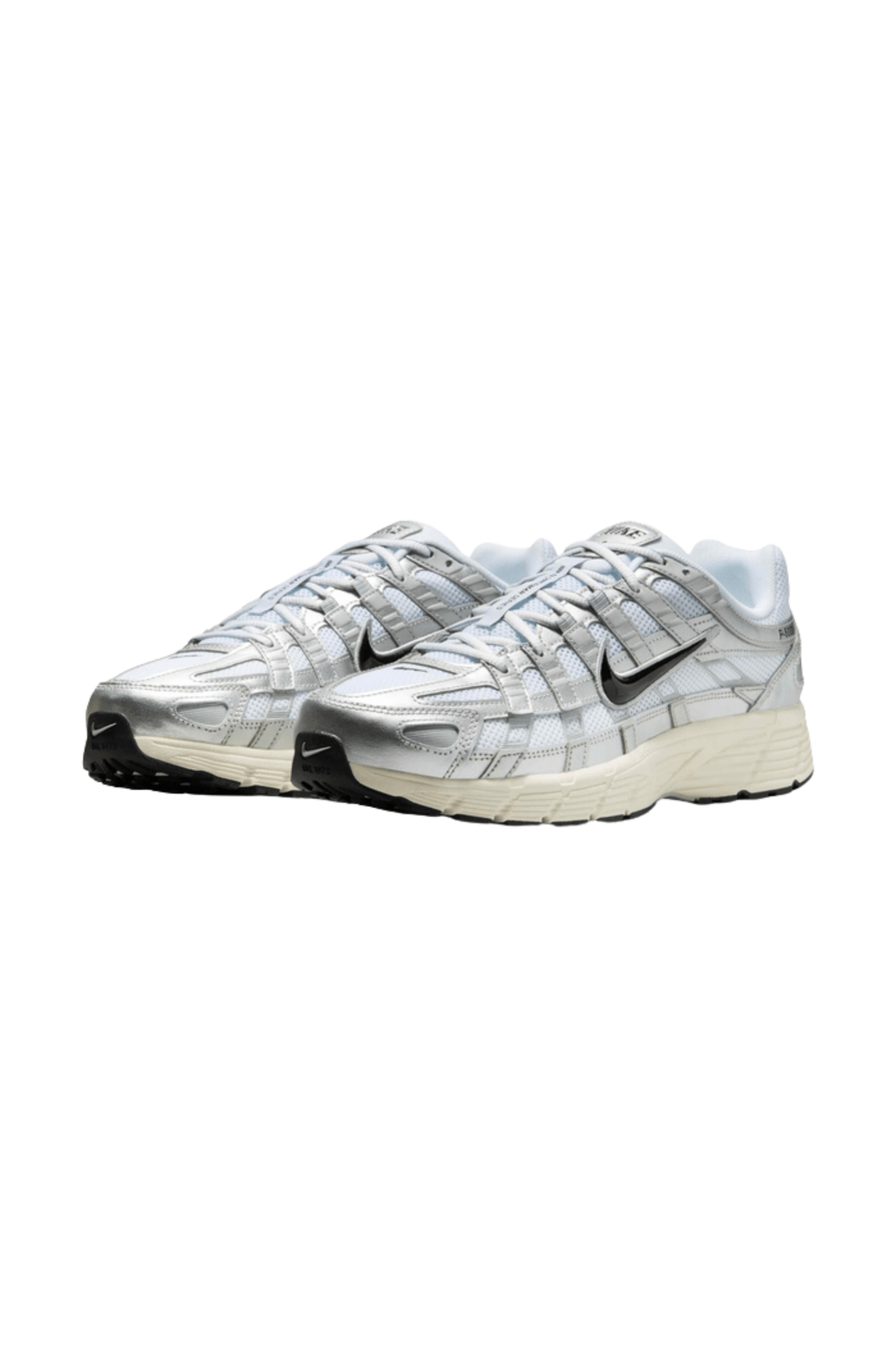 Tênis Nike P - 6000 Masculino Branco/Prata CD6404 - 105 - NewSkull