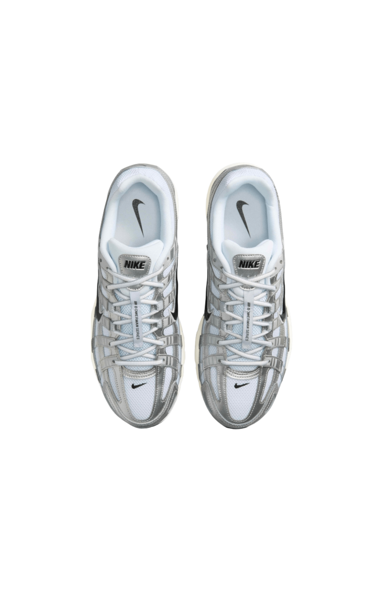 Tênis Nike P - 6000 Masculino Branco/Prata CD6404 - 105 - NewSkull