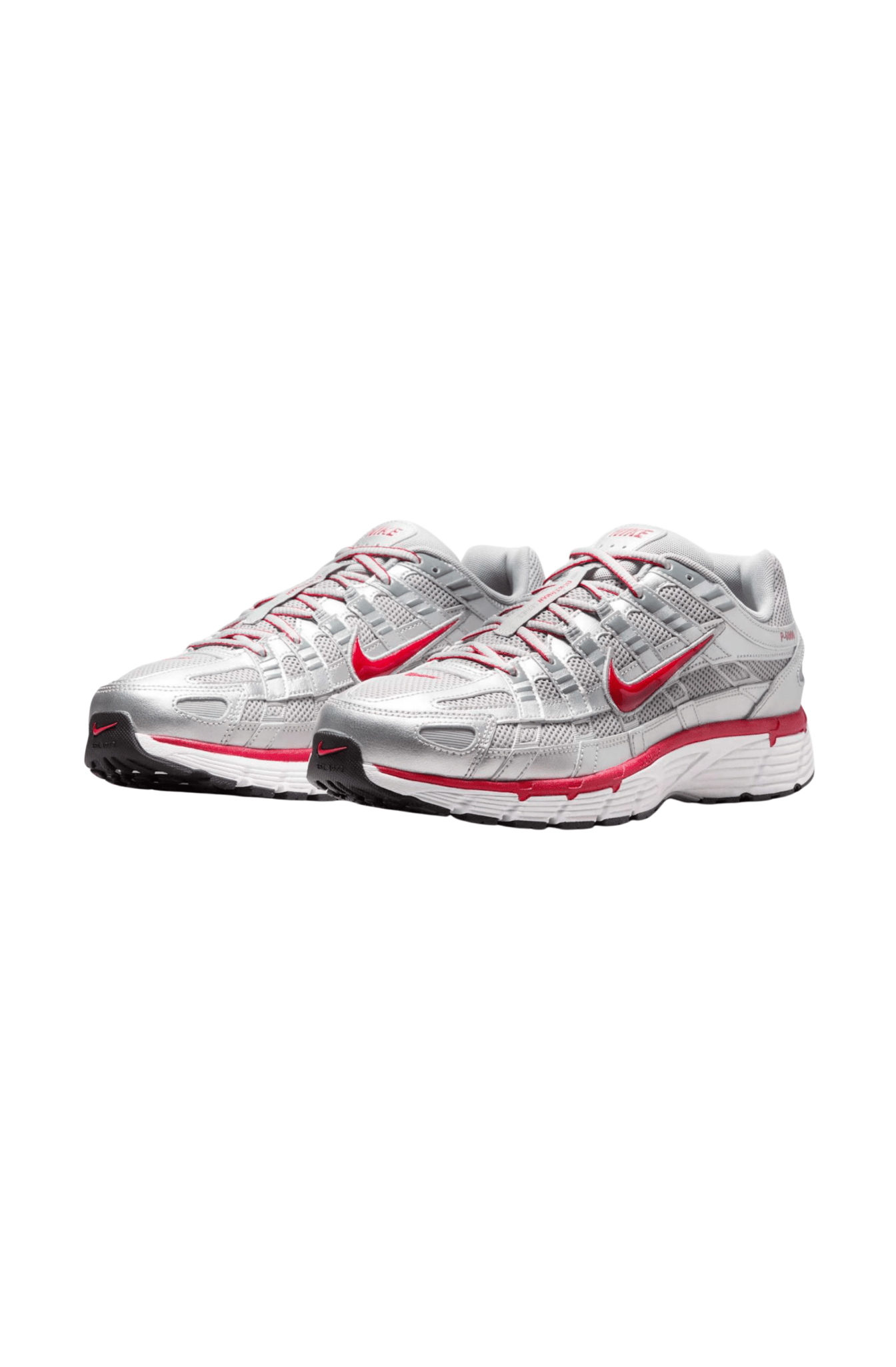 Tênis Nike P - 6000 Masculino Prata/Vermelho CD6404 - 024 - NewSkull