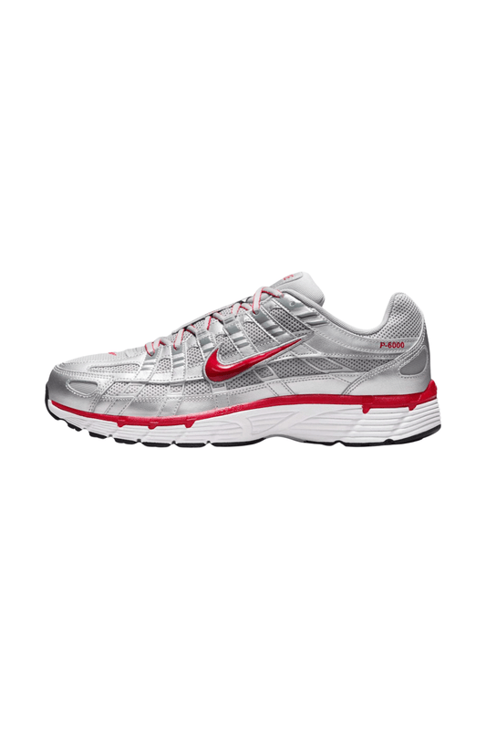 Tênis Nike P - 6000 Masculino Prata/Vermelho CD6404 - 024 - NewSkull