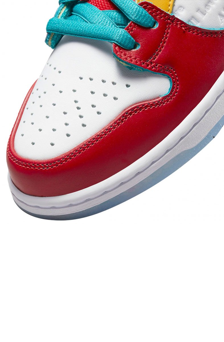 Tênis Nike SB Dunk High Pro x froSkate "All Love, No Hate" Branco/Colorido DH7778 - 100 - NewSkull