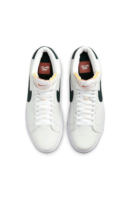 Tênis Nike SB Zoom Blazer MID ISO Branco/Verde DR9092 - 100 - NewSkull