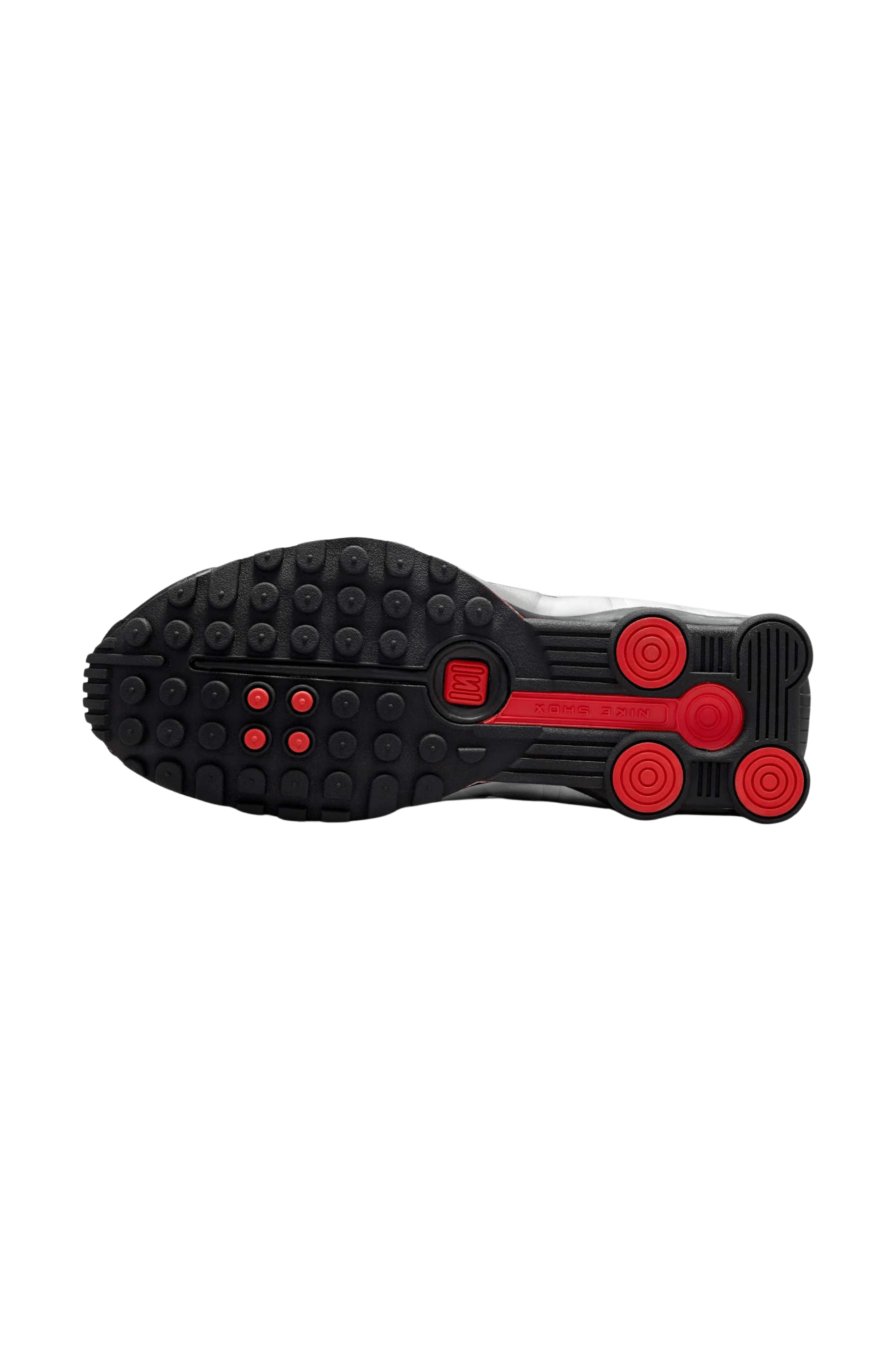 Tênis Nike Shox R4 Feminino Black Metallic Silver Preto/Prata/Vermelho AR3565 - 011 - NewSkull