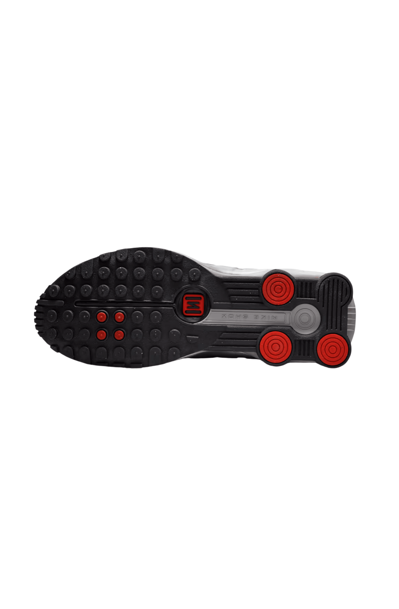Tênis Nike Shox R4 Metallic Silver Prata/Preto/Vermelho HQ1988 - 002 - NewSkull