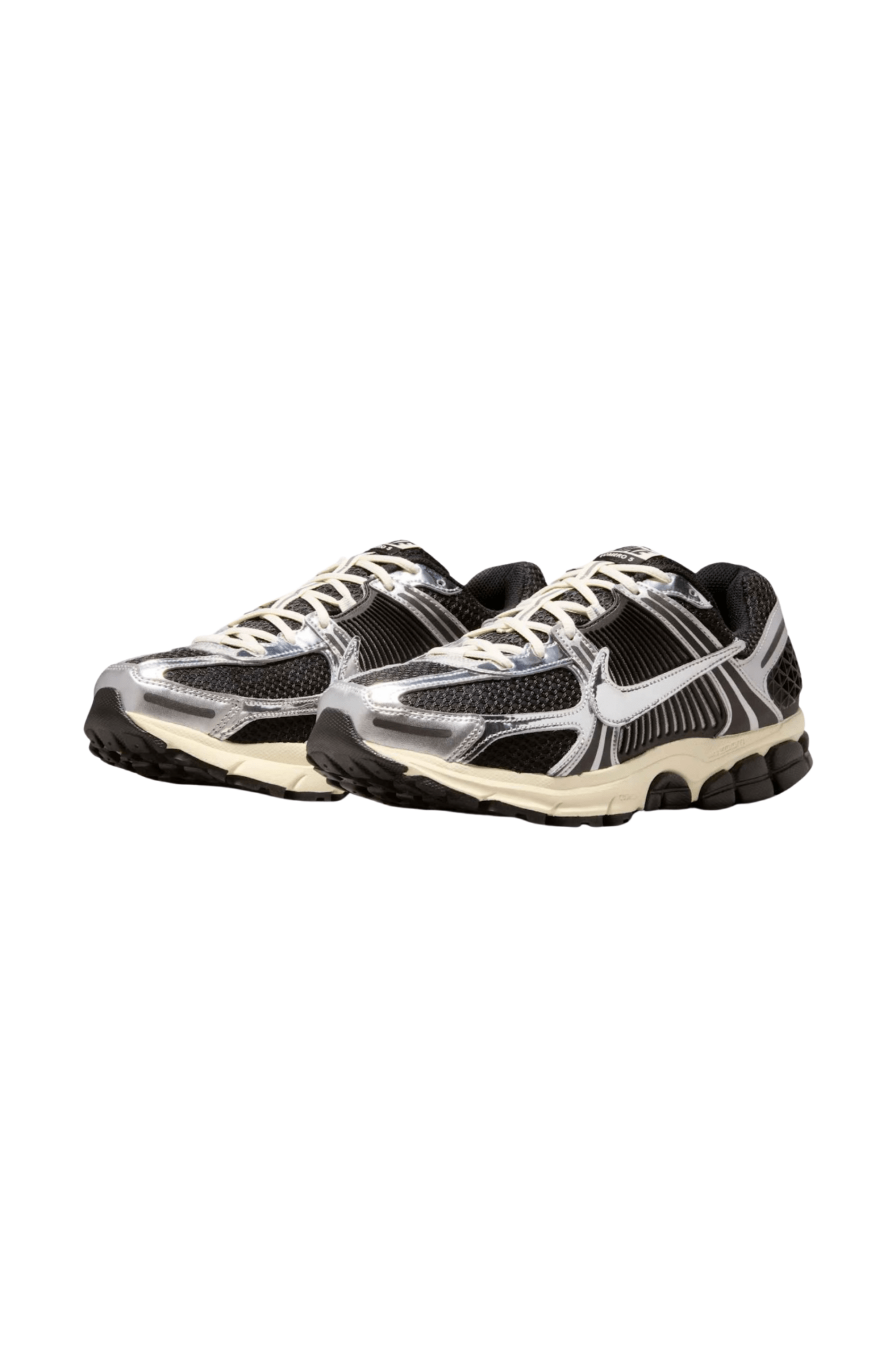 Tênis Nike Zoom Vomero 5 Black and Metallic Silver Preto/Prata IM3486 - 003 - NewSkull