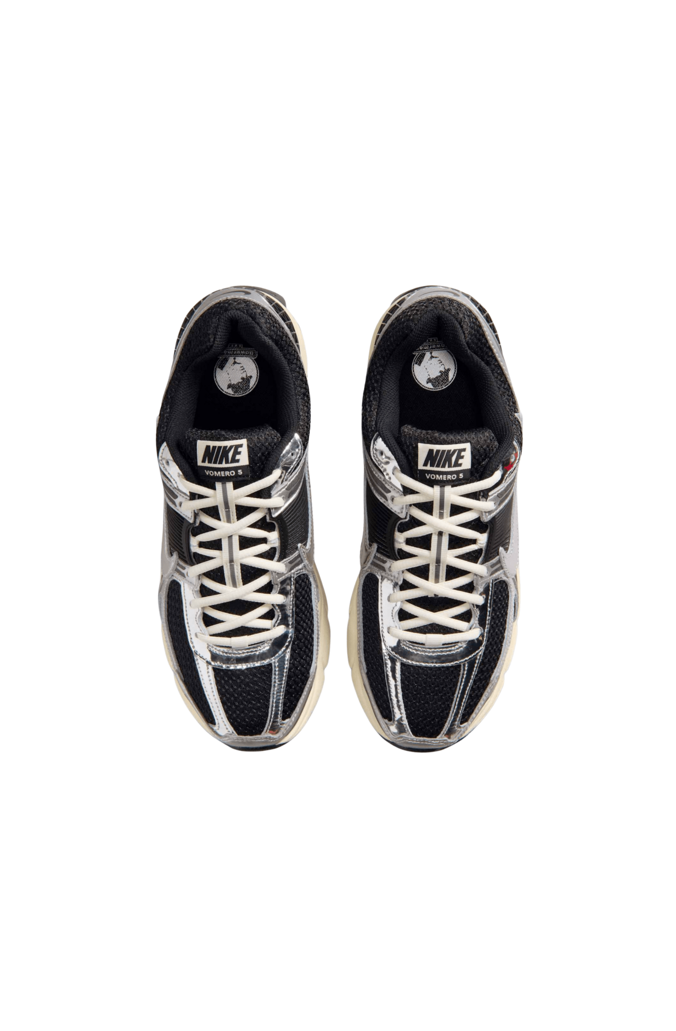 Tênis Nike Zoom Vomero 5 Black and Metallic Silver Preto/Prata IM3486 - 003 - NewSkull