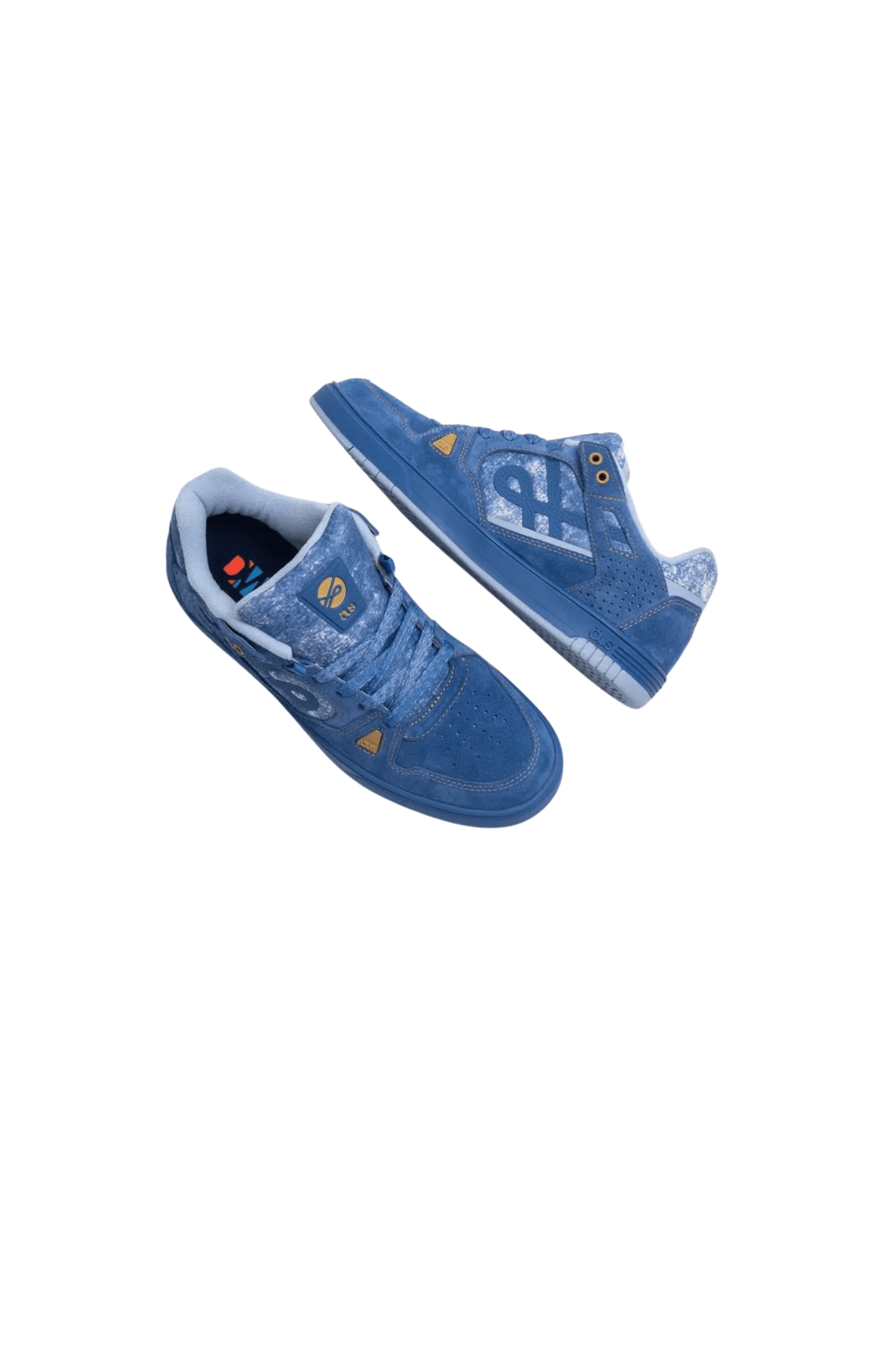 Tenis OUS 2K DWF Essencial Denim Azul/Amarelo 350055 - 01 - NewSkull