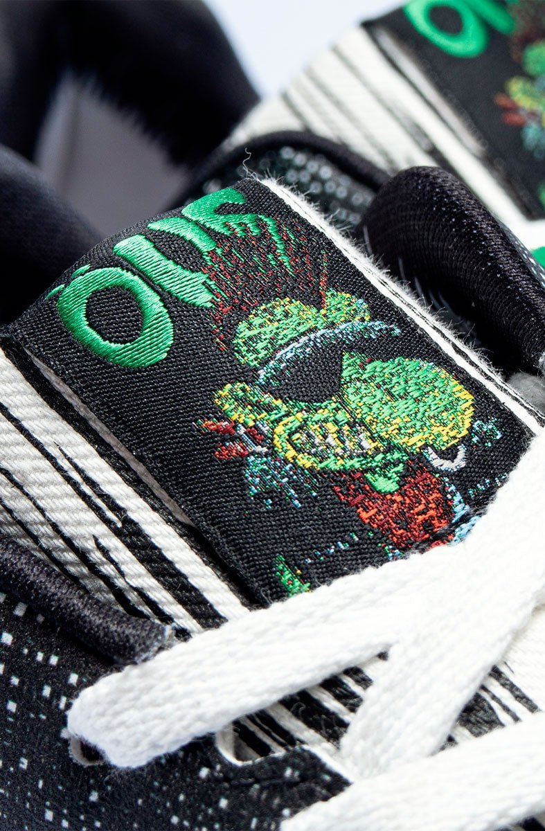 Tênis OUS Bets x Angeli Bob Cuspe Preto/Branco/Verde - NewSkull