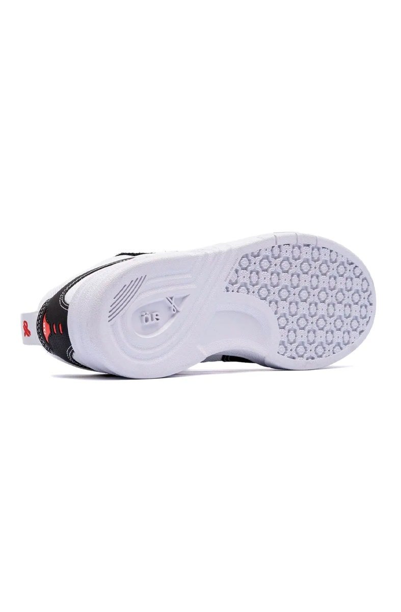 Tenis OUS Fluente Essencial Branco/Preto/Vermelho 350040 - 03 - NewSkull