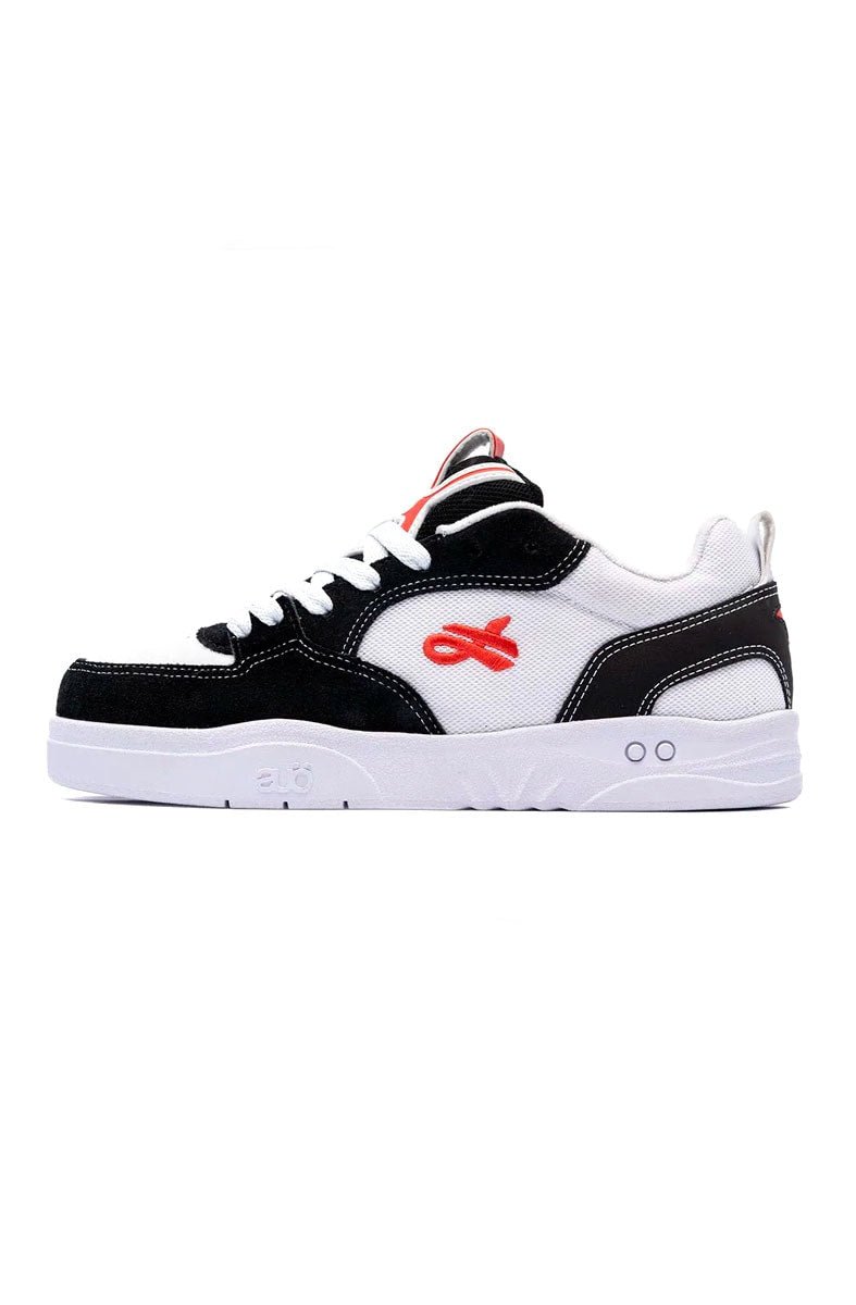 Tenis OUS Fluente Essencial Branco/Preto/Vermelho 350040 - 03 - NewSkull