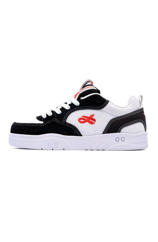 Tenis OUS Fluente Essencial Branco/Preto/Vermelho 350040 - 03 - NewSkull