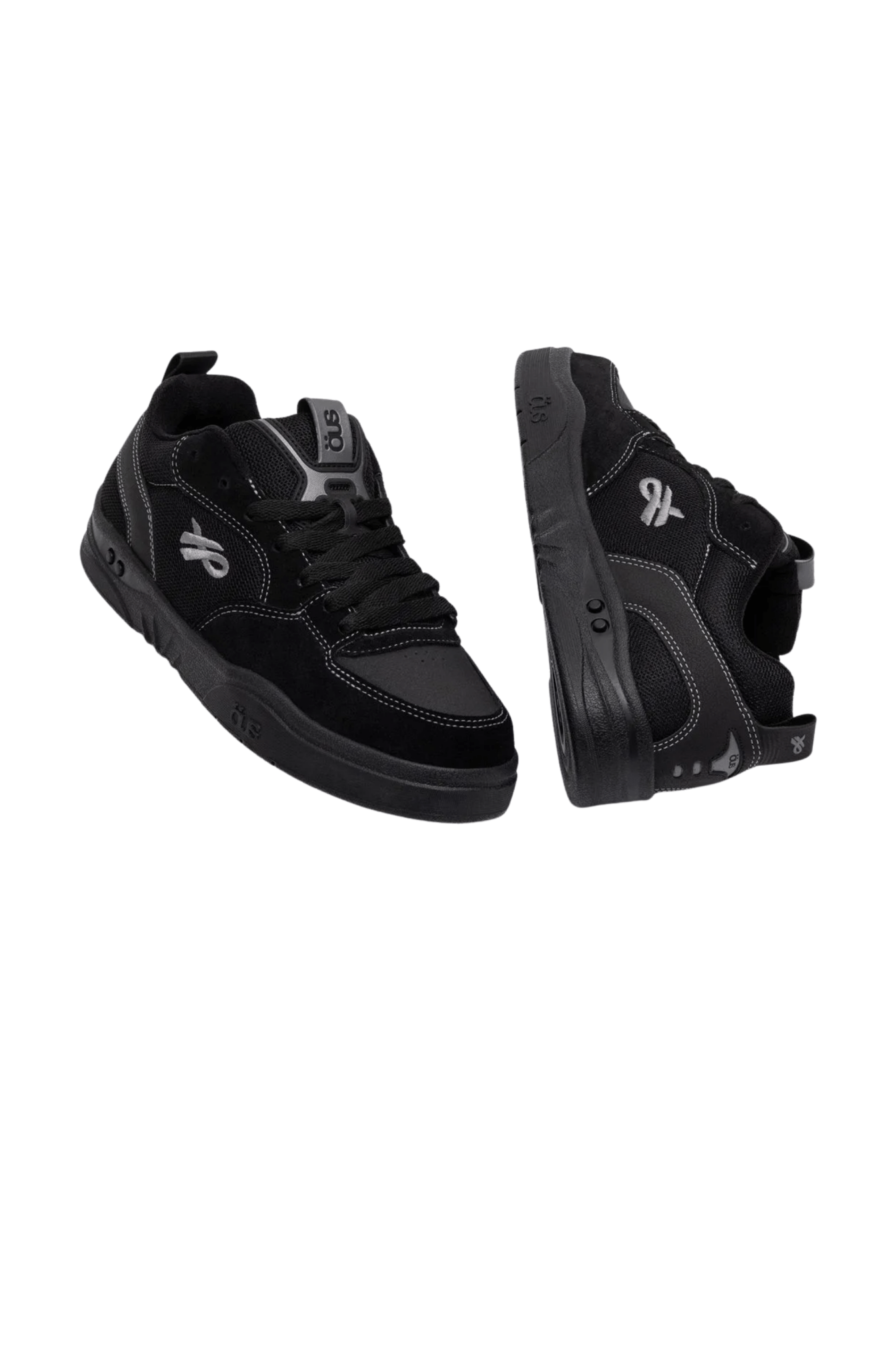 Tenis OUS Fluente Essencial Preto/Cinza 350040 - 09 - NewSkull