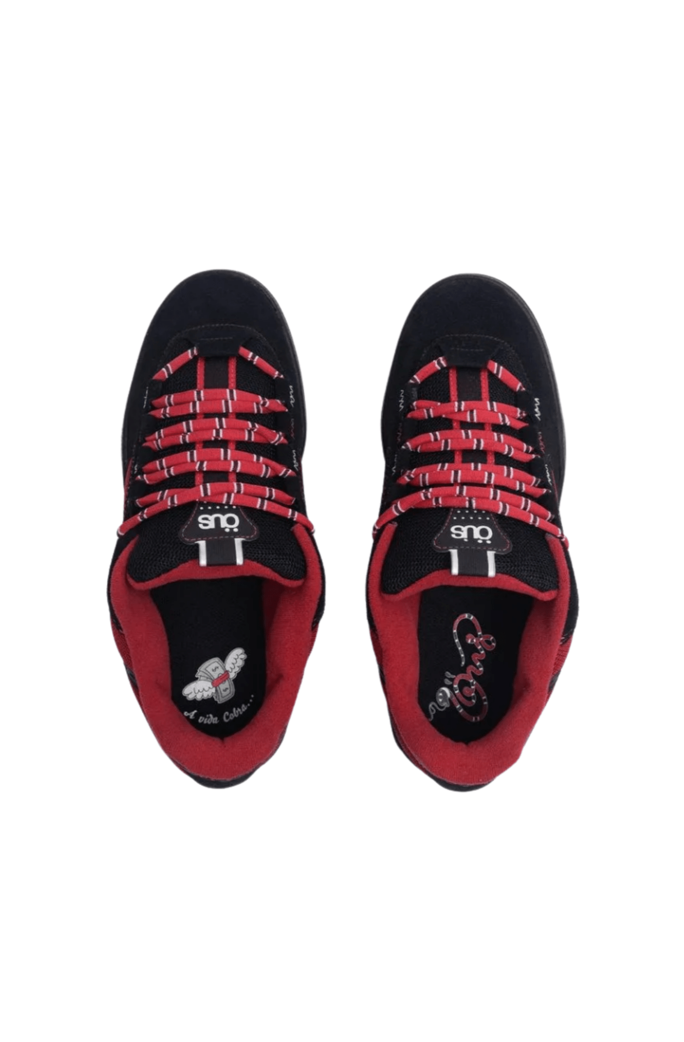 Tênis OUS Fluente GTX Cobra Coral Imperial Preto/Vermelho 350053 - 15 - NewSkull