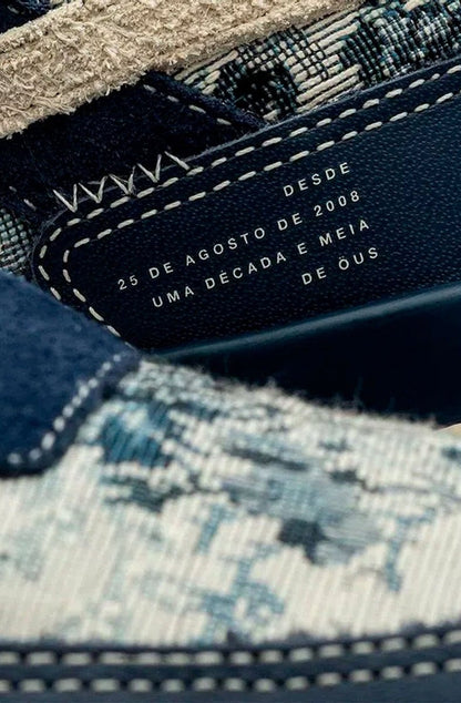 Tênis OUS Phibo 1123 25 de Agosto de 2023 Azul/Branco - NewSkull