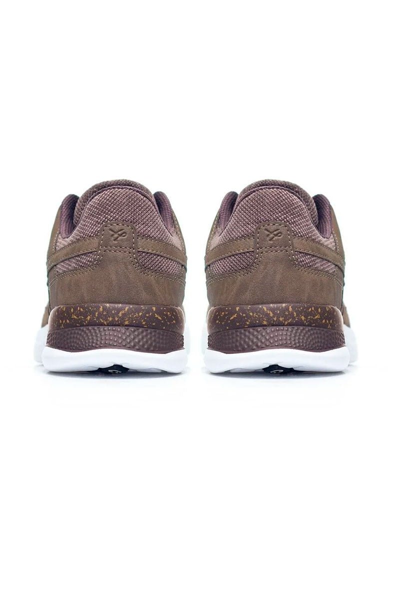 Tênis OUS Phibo 1123 Coffee Gold OE Marrom/Branco - NewSkull
