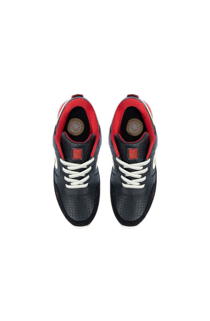 Tênis OUS Phibo 1123 Moyo Imperial Preto/Bege/vermelho - NewSkull