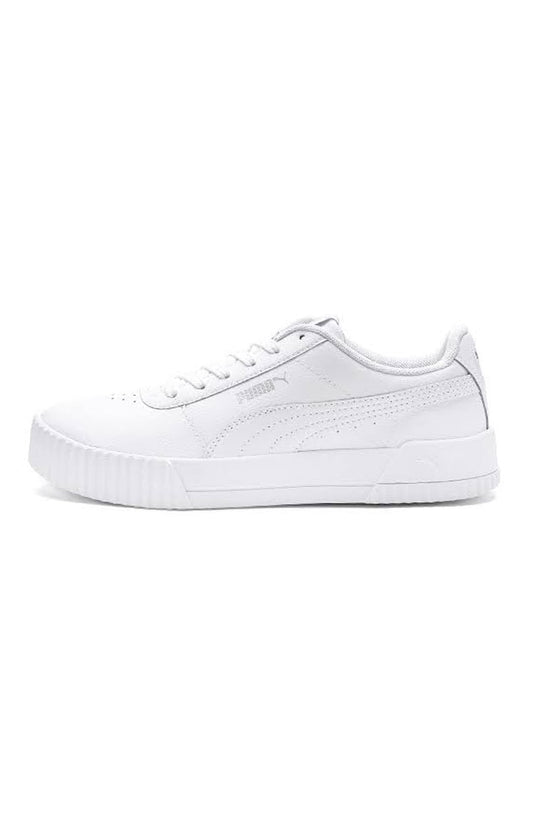 Tênis Puma Carina L BDP Feminino Branco/Prata - NewSkull