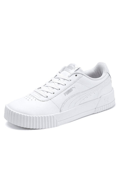 Tênis Puma Carina L BDP Feminino Branco/Prata - NewSkull