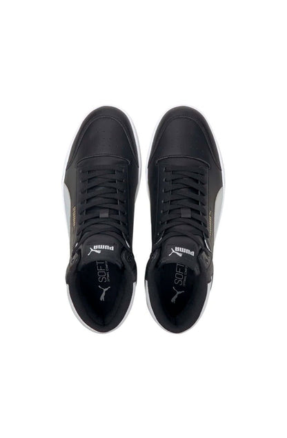 Tênis Puma Shuffle Mid Bdp Preto/Branco - NewSkull