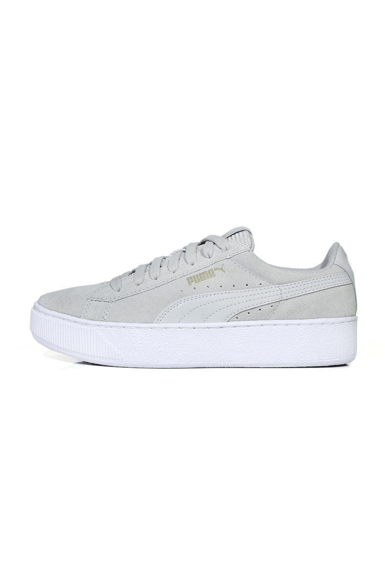 Tênis Puma Vikky Platform Feminino Cinza - NewSkull