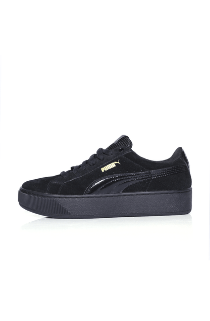 Tênis Puma Vikky Platform Feminino Preto/Preto - NewSkull