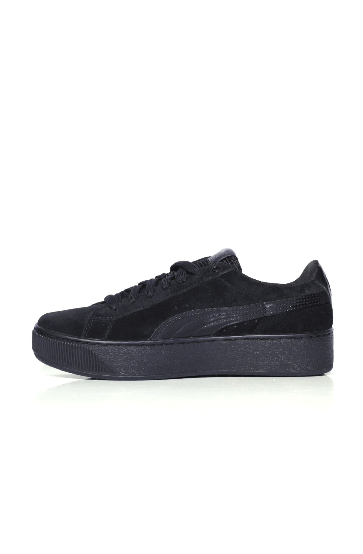 Tênis Puma Vikky Platform Feminino Preto/Preto - NewSkull