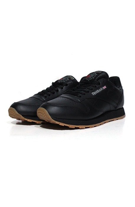 Tênis Reebok Classic Leather Black Gum Preto - NewSkull
