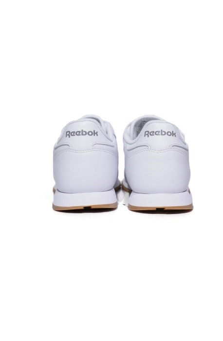 Tênis Reebok Classic Leather White Gum Feminino Branco - NewSkull