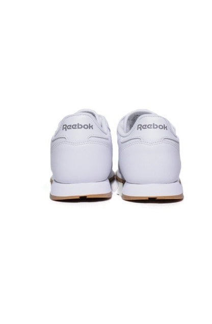 Tênis Reebok Classic Leather White Gum Feminino Branco - NewSkull