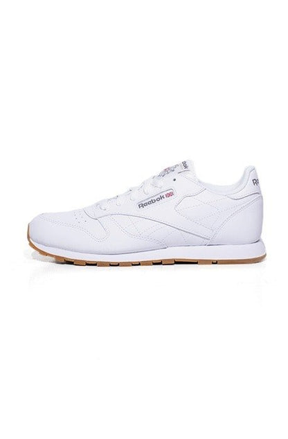 Tênis Reebok Classic Leather White Gum Feminino Branco - NewSkull