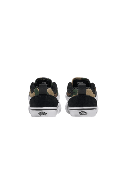 Tênis Vans Knu Skool Camo Infantil Preto/Branco VN000D0KYJ7 - NewSkull