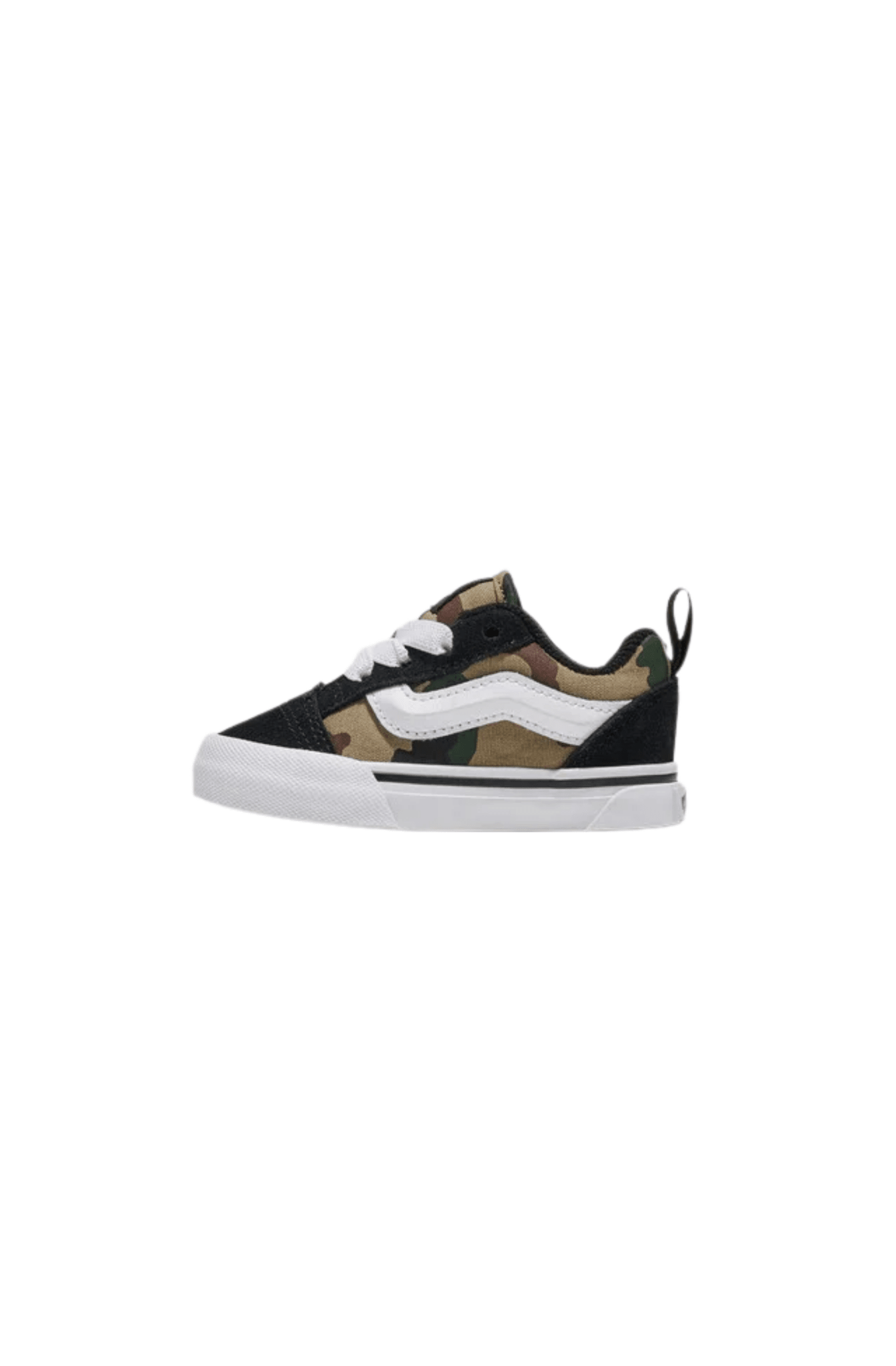 Tênis Vans Knu Skool Camo Infantil Preto/Branco VN000D0KYJ7 - NewSkull