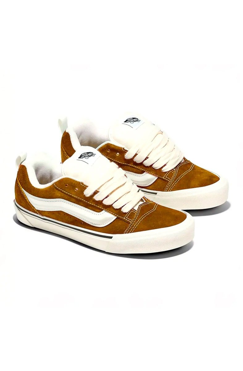 Tênis Vans Knu Skool Pig Marrom/Branco V1002002760019 - NewSkull