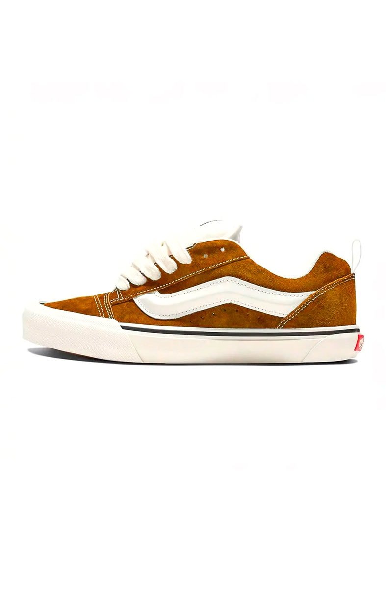 Tênis Vans Knu Skool Pig Marrom/Branco V1002002760019 - NewSkull