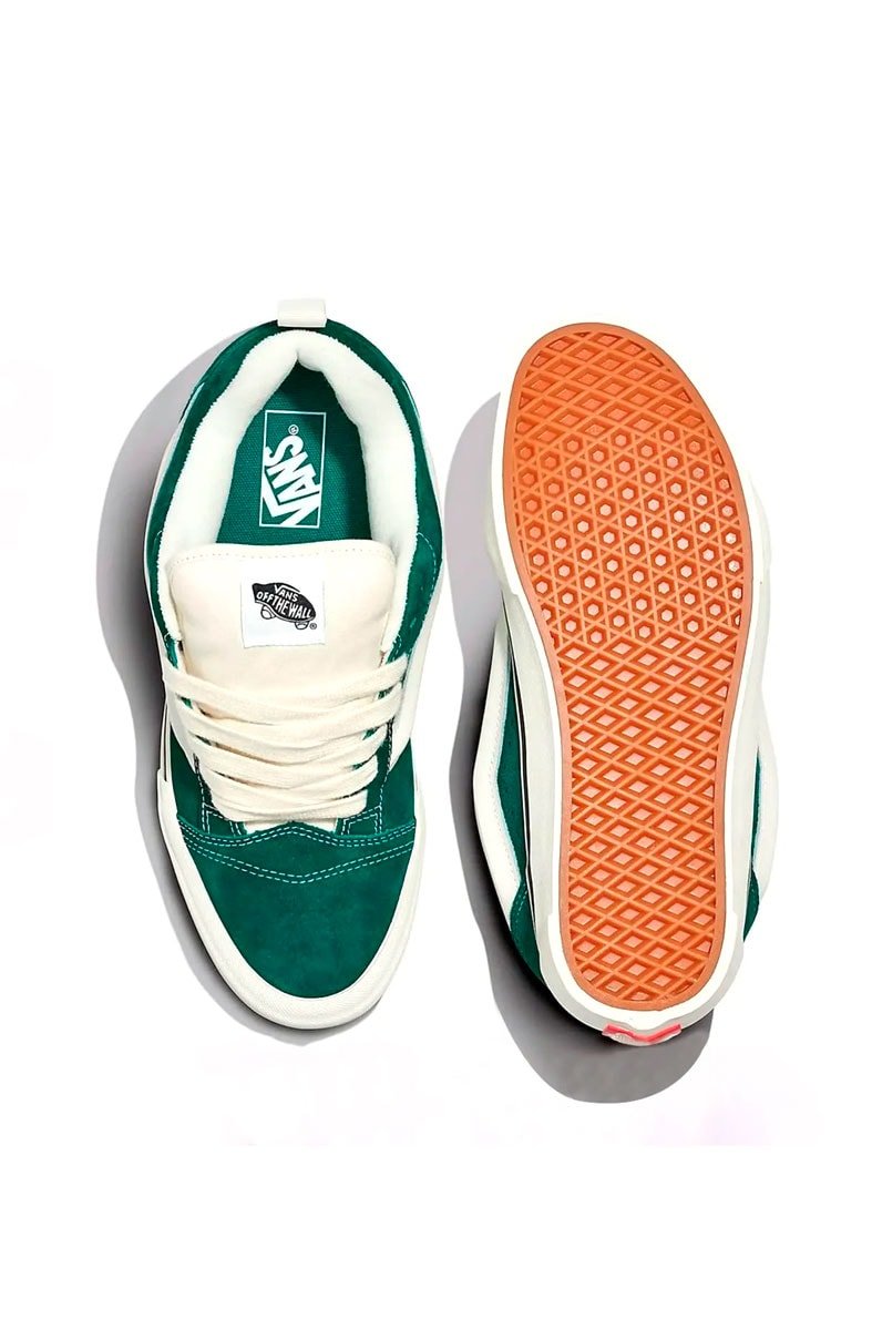 Tênis Vans Knu Skool Pig Verde/Branco V1002002760020 - NewSkull