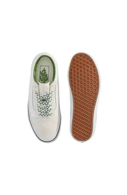 Tênis Vans Old Skool Bridge Bege/Branco VN000D6WBOM - NewSkull