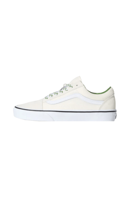 Tênis Vans Old Skool Bridge Bege/Branco VN000D6WBOM - NewSkull
